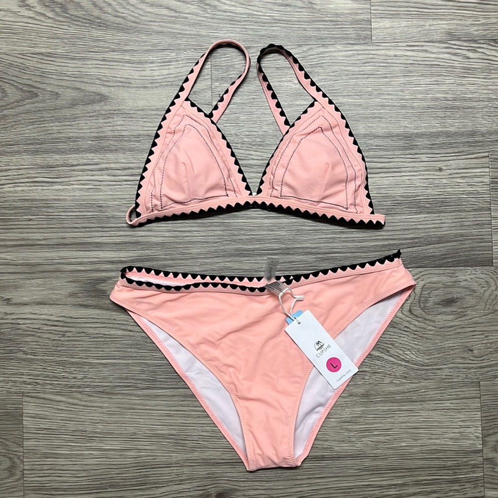 Pink bikini